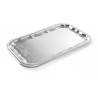 PLATEAU DE RECEPTION RECTANGULAIRE CHROME 530X325MM