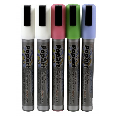 POCHETTE DE 5 MARQUEURS MIX COLOR