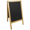 TABLEAU SANDWICH CADRE BOIS CLAIR 70 X 125CM LP HORECA MATERIEL HORECA CHARLEROI NAMUR HAINAUT LIEGE