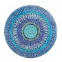 ASSIETTE EN MELAMINE 34CM BLEU PIUMA     PROMO