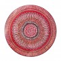 ASSIETTE EN MELAMINE 34CM ORANGE     PROMO