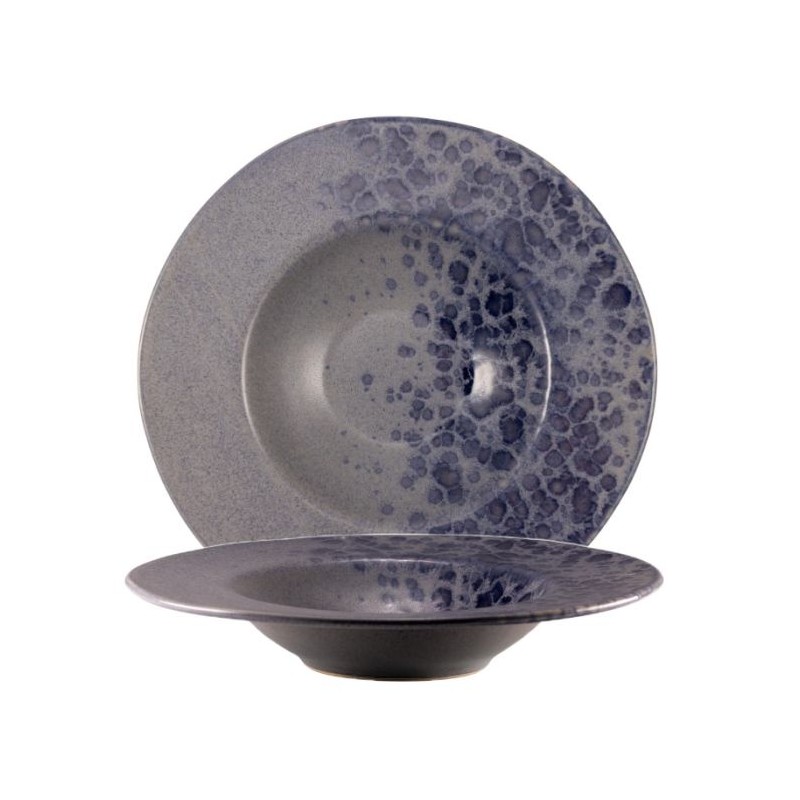 ASSIETTE PASTA 28.5CM GRIS PHOBOS