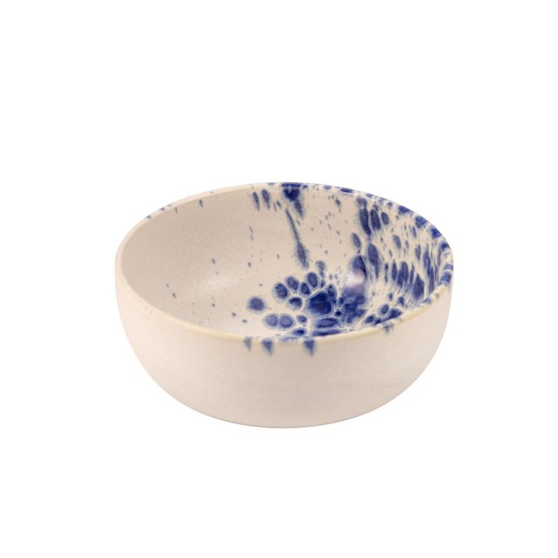 BOL 18CM H8.5CM BLANC BLEU PHOBOS