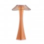 LAMPE DE TABLE LED CUIVRE ASTREO PLISSE