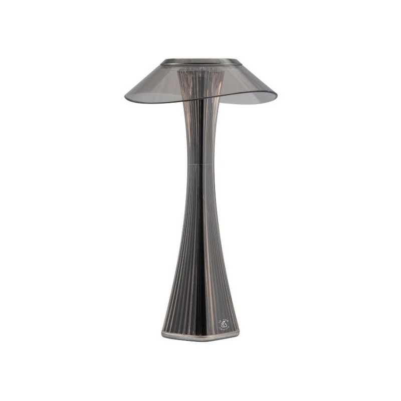 LAMPE DE TABLE LED NOIR  ASTREO PLISSE