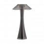 LAMPE DE TABLE LED NOIR  ASTREO PLISSE