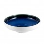 ASSIETTE CREUSE SUR PIED 25.5CM H7CM BLEU ABYSSOS