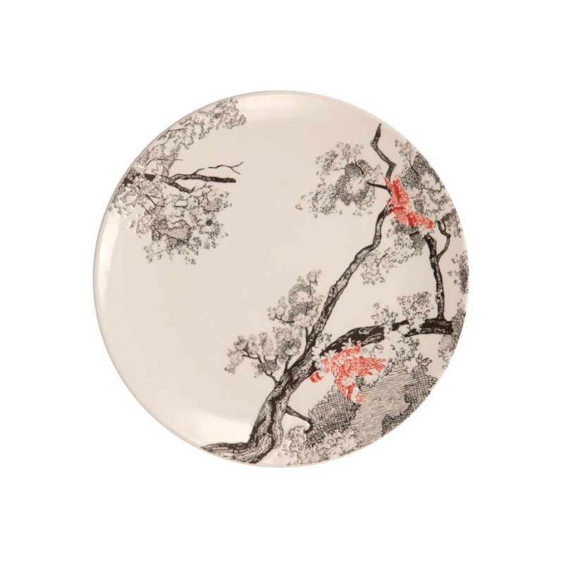 ASSIETTE RONDE PLATE 19CM KERASIA