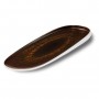 ASSIETTE OVAL ELLIPSE 39 X 15CM CHOLAT LECOQ
