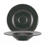 ASSIETTE CREUSE APERO 14.5CM POINTS NOIRS  LECOQ