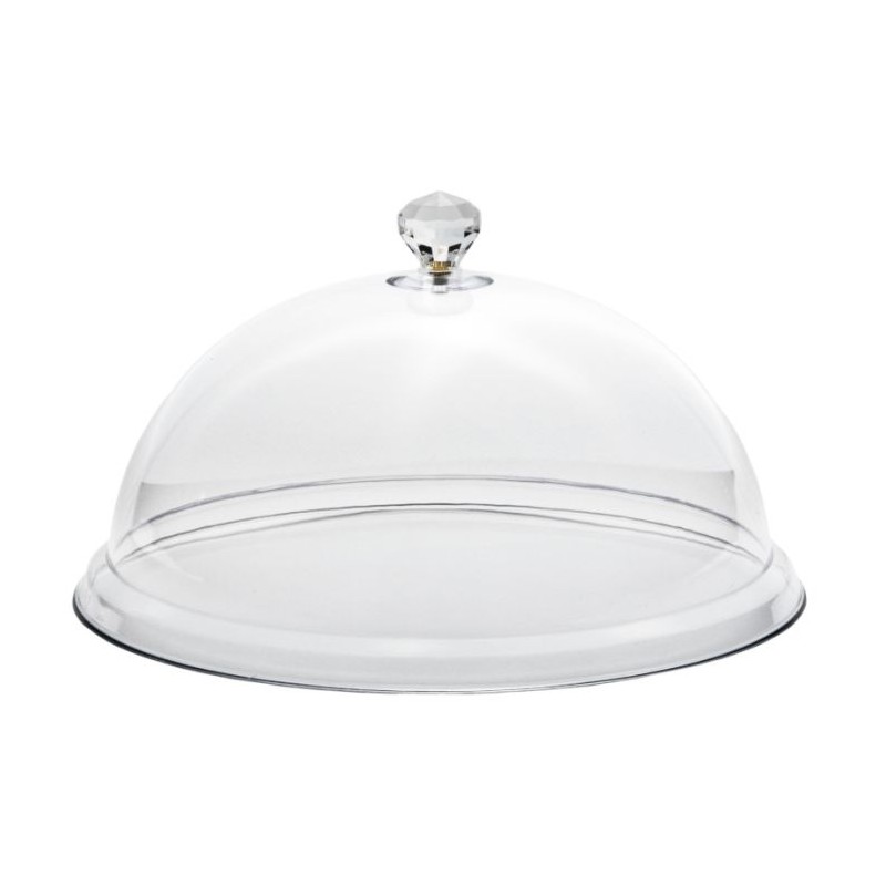 CLOCHE A TARTE EN POLYCARBONATE 35CM ILSA