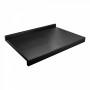 PLANCHE A DECOUPER NOIR POLYETHYLENE AVEC REBORD