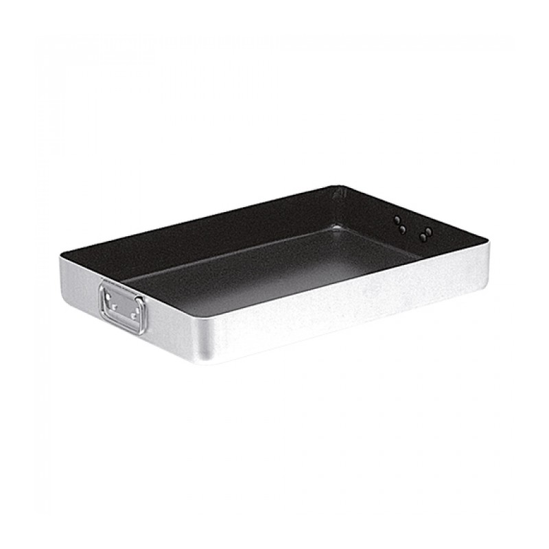 PLAT A ROTIR ALUMINIUM AVEC POIGNEE