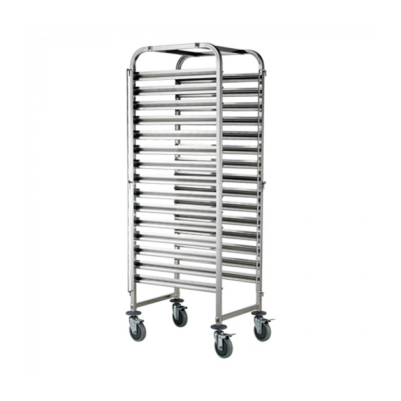 CHARIOT A GLISSIERES  60X40 CM 16 NIVEAUX