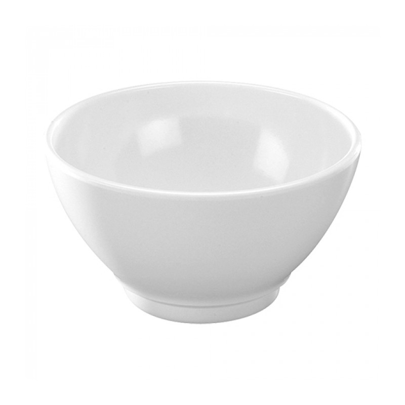 BOL BLANC EN MELAMINE  BLANC D 13 CM