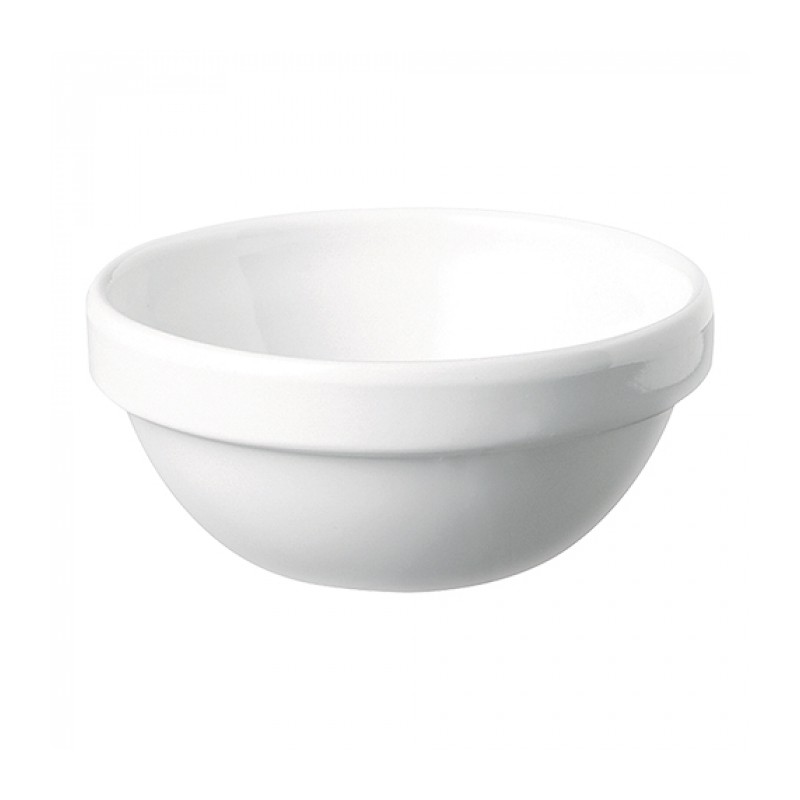 COUPELLE 7.5CM EMPILABLE BLANC MELAMINE