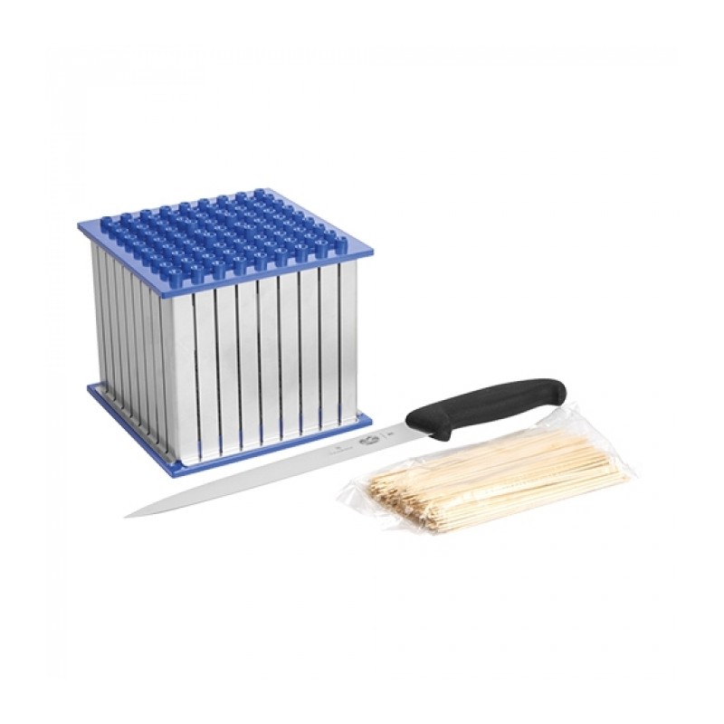 APPAREIL A COUPER ET A ENFILER LES MINI BROCHETTES