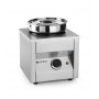 BAIN MARIE ROND 4.2 LITRES THERMOSTAT + VOYANT 200W