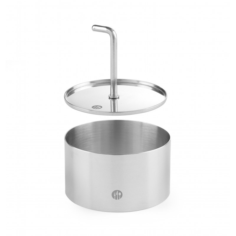 CERCLE INOX 10CM H 4.5 CM