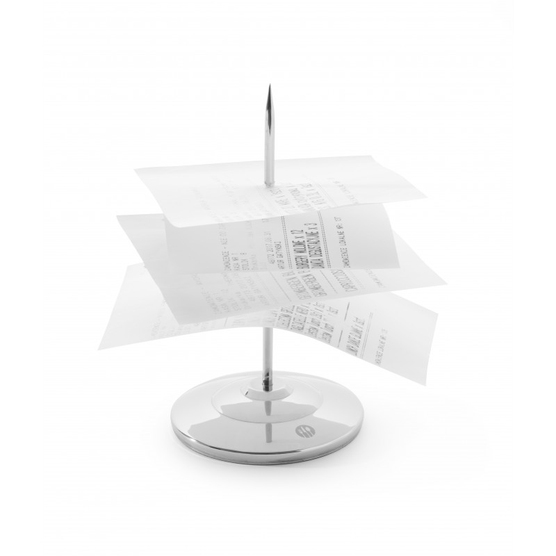 PIQUE A TICKET EN INOX 80X150MM