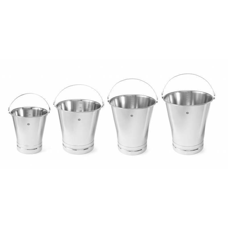 SEAU  SUR PIED RENFORCE GRADUE 12L