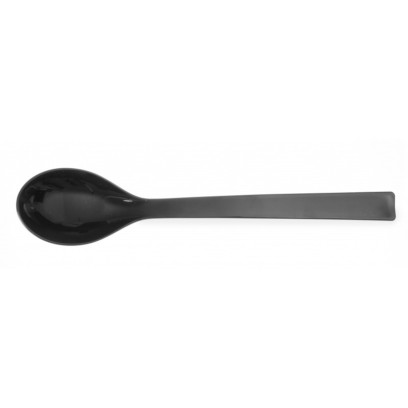 CUILLERE EN PLASTIQUE NOIR 33.5CM HENDI