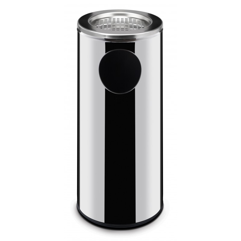 CENDRIER D' EXTERIEUR ROND 33 LITRES 24CM H66CM HENDI