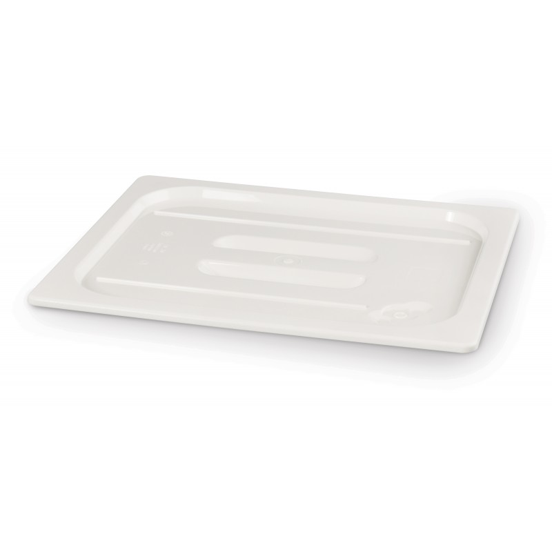 COUVERCLE BLANC POLYCARBONATE GN 1/2