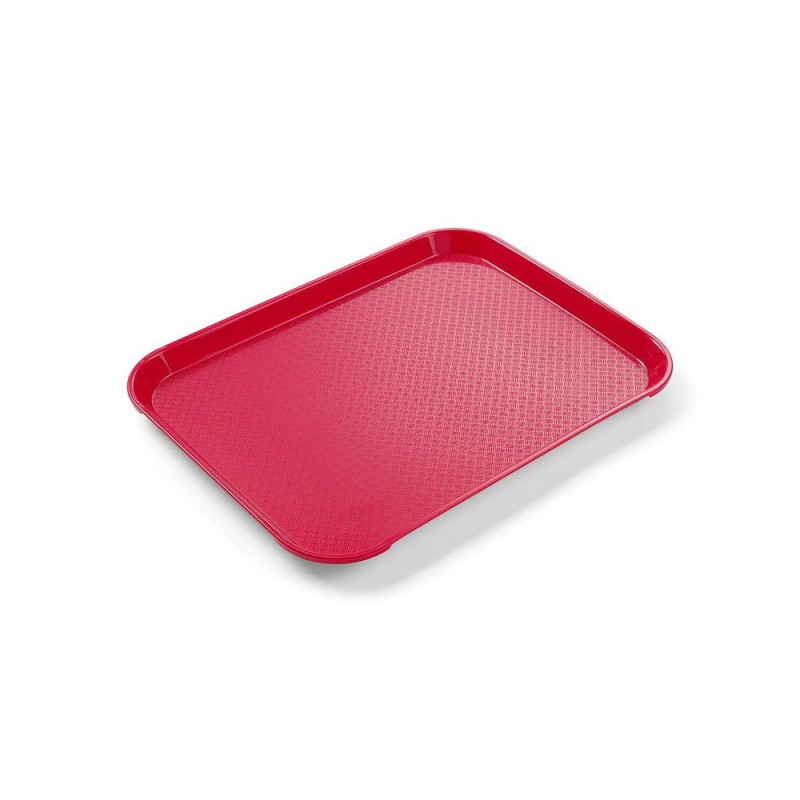 PLATEAU ECO SNACK ROUGE  PETIT MODELE