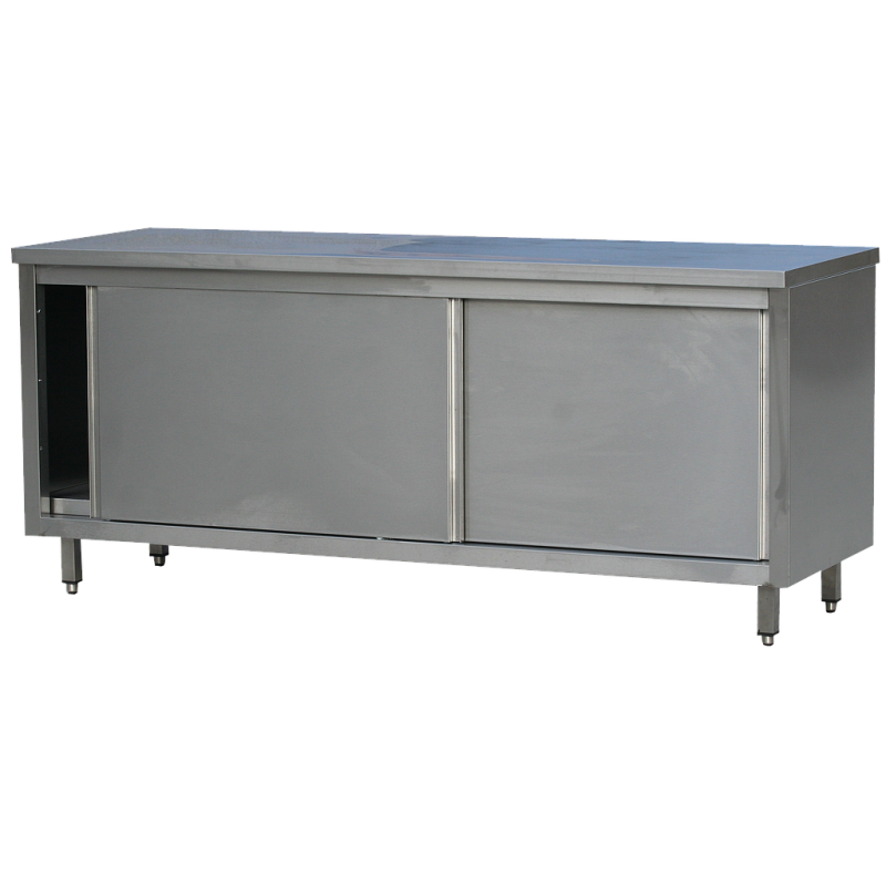 TABLE ARMOIRE PASSANTE 4 PORTES COULISSANTES 1200 x 700 x 900H MM