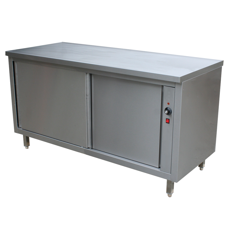TABLE ARMOIRE CHAUFFANTE COULISSANTES 1600 x 700 x 900H MM