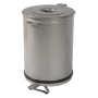 POUBELLE INOX 50L AVEC PEDALE