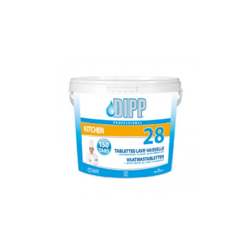 DIPP N°28    150  TABLETTES HYDROSOLUBLES LAVE VAISSELLE