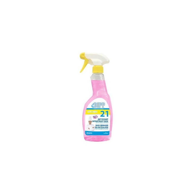 DIPP 21 SPRAY NETTOYANT DETARTRANT INOX 500ML