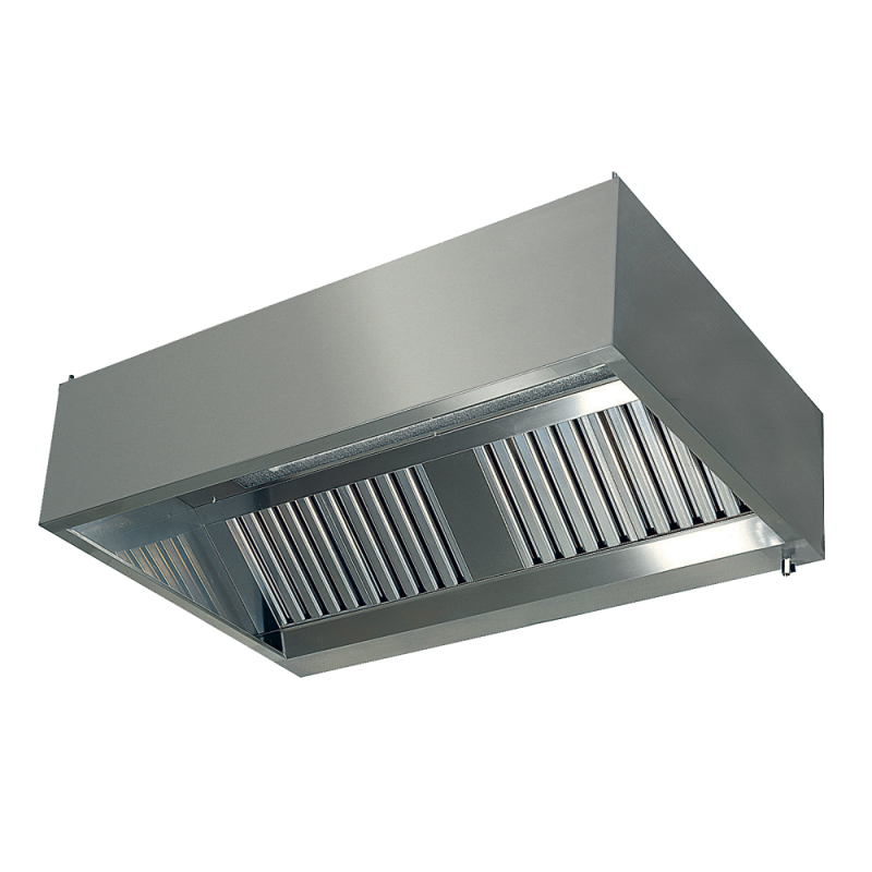 HOTTE MURALE A ASPIRATION COMPENSEE 3700 x 1300 x 500H