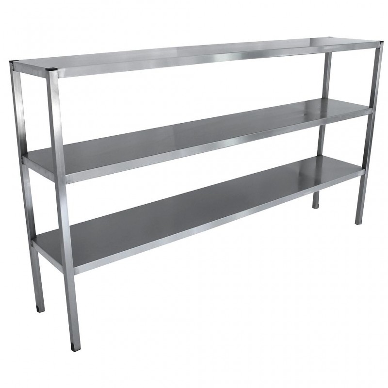 ETAGÈRE CHEF PLEINE 3 NIVEAUX 2000 x 300 x 900H MM