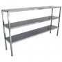 ETAGÈRE CHEF PLEINE 3 NIVEAUX 1000 x 400 x 900H MM