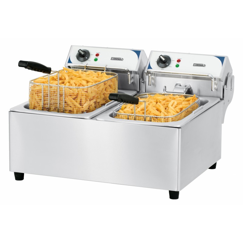 FRITEUSE ELECTRIQUE 2 X 10L Á POSER 2X 2800W - 230V
