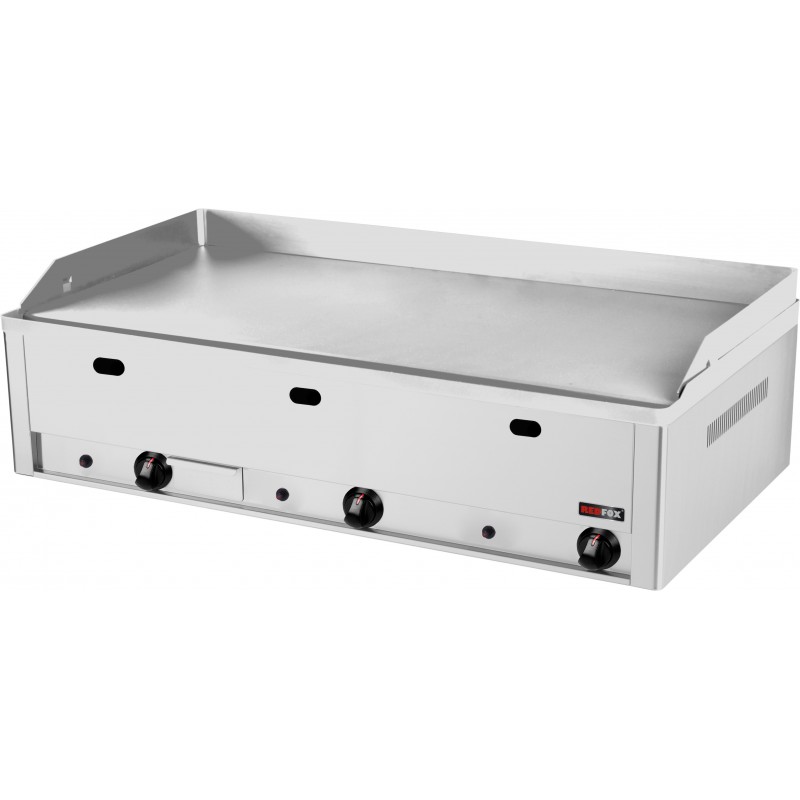 GRILL TRIPLE LISSE CHROME GAZ