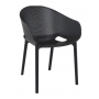 CHAISE SKY PRO NOIRE