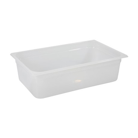 BAC GASTRO 1/1 HAUTEUR 100MM PLASTIQUE
