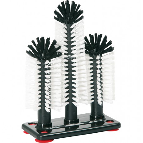 LAVE VERRE 3 BROSSES