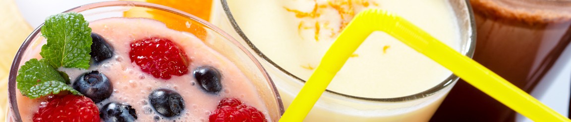 Jus de fruits / Milkshake / Chocolat chaud